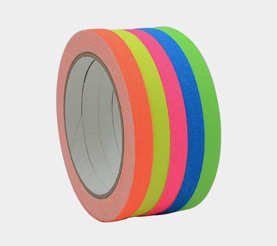 Fluorescent gaffer tape