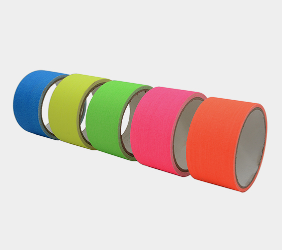 Fluorescent gaffer tape