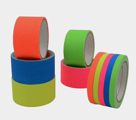 Fluorescent gaffer tape