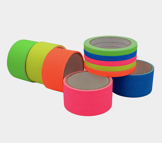 Fluorescent gaffer tape